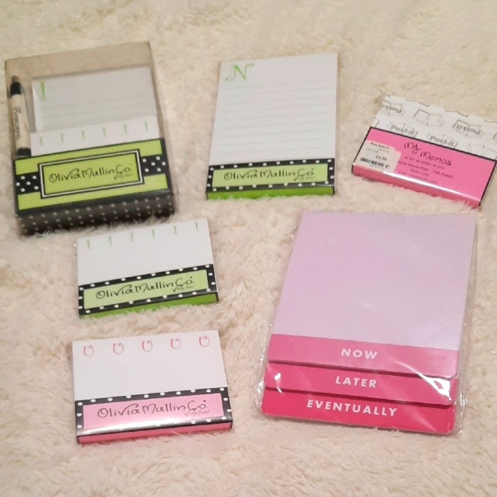 Olivia Mullin Co. Notepad Set with Pen